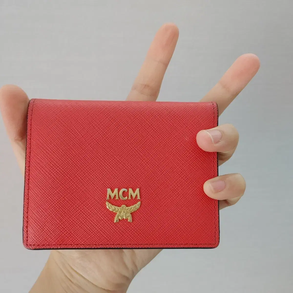 MCM 반지갑(정품)