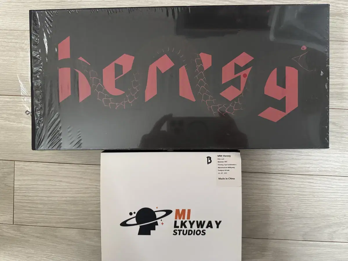 MW HERESY 키캡 b스탁 세트