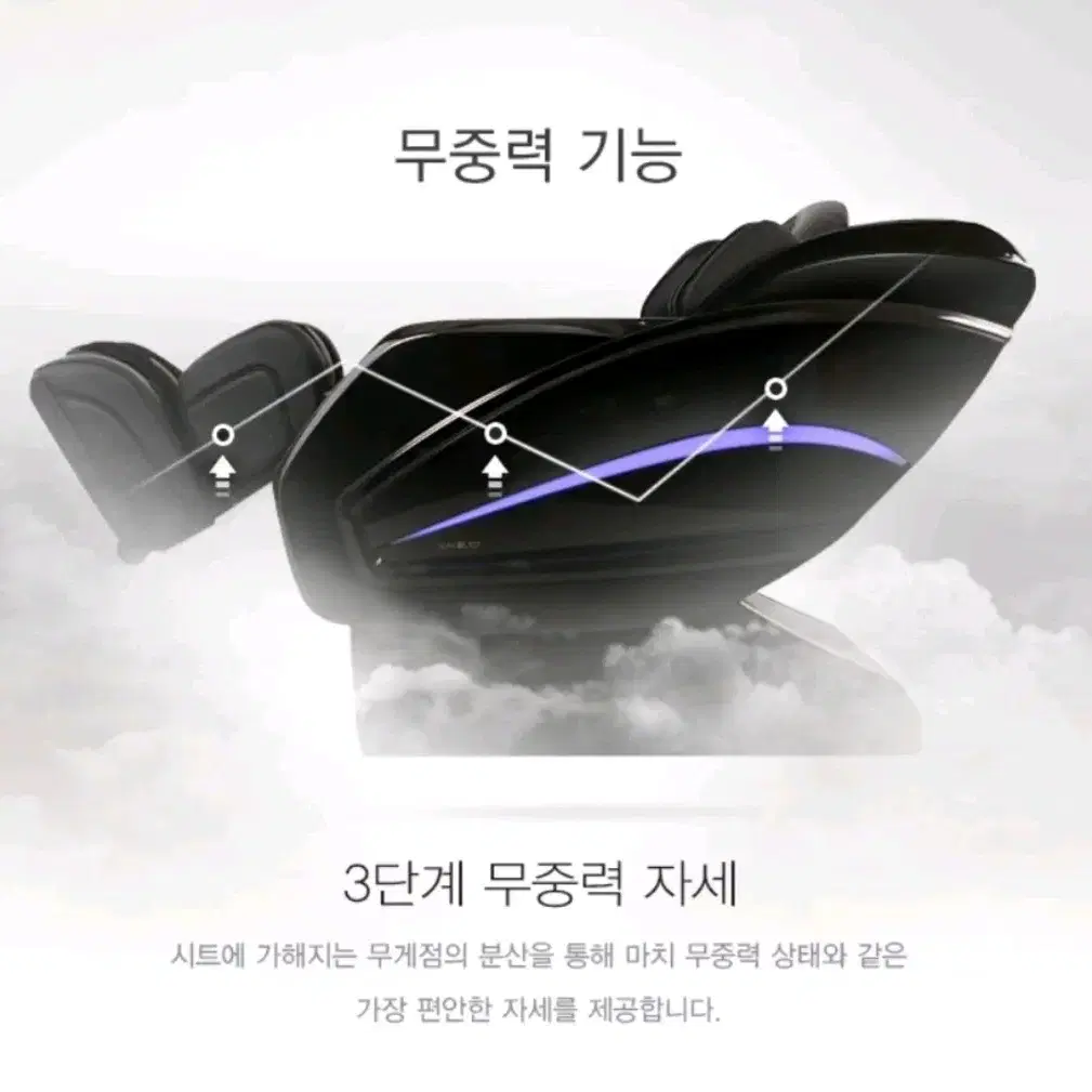 휴테크 음파진동 안마의자 판매(소음방지매트 증정)