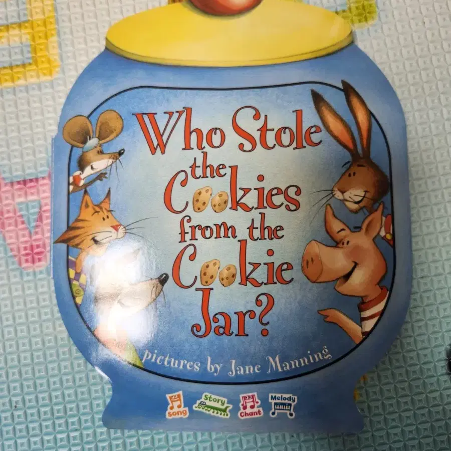 노부영 세이펜도서 who stole the cookies 영어원서