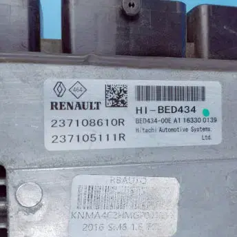 르노 SM6 ECU 모듈 237108610R / 237105111R