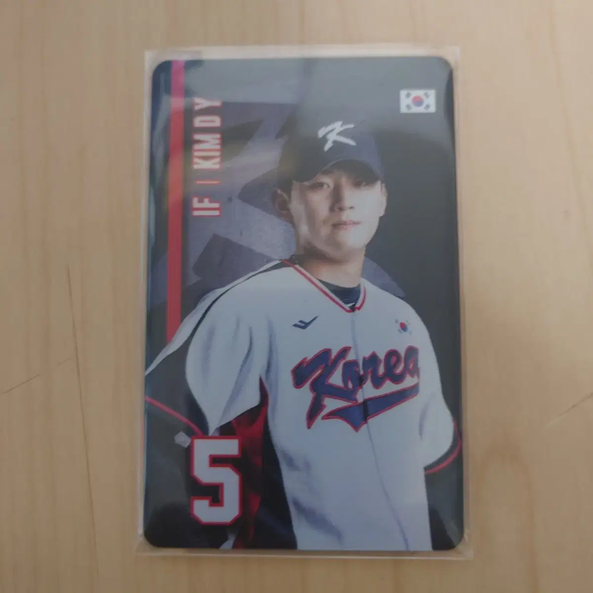 Kia Tigers kim doyoung National anthem hall photocard kard