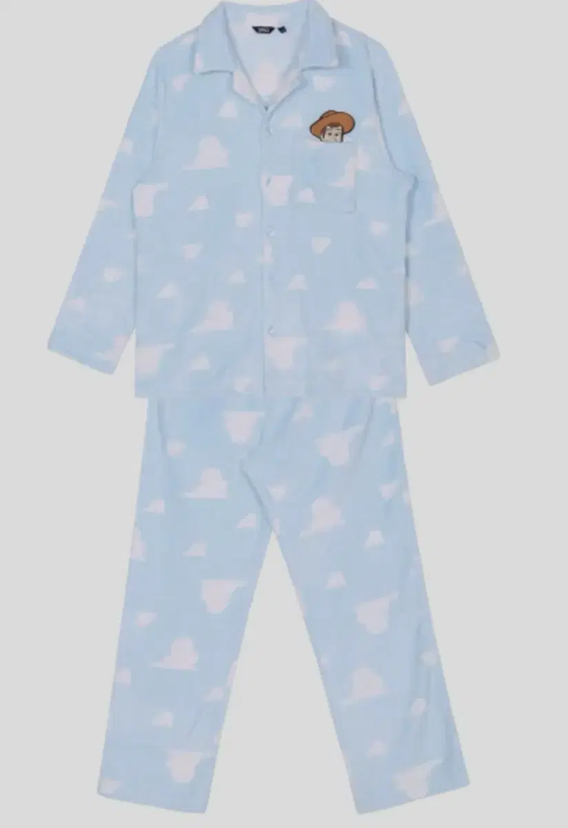 Toy Story Woody Pajamas Woody Pajamas (Clouds)