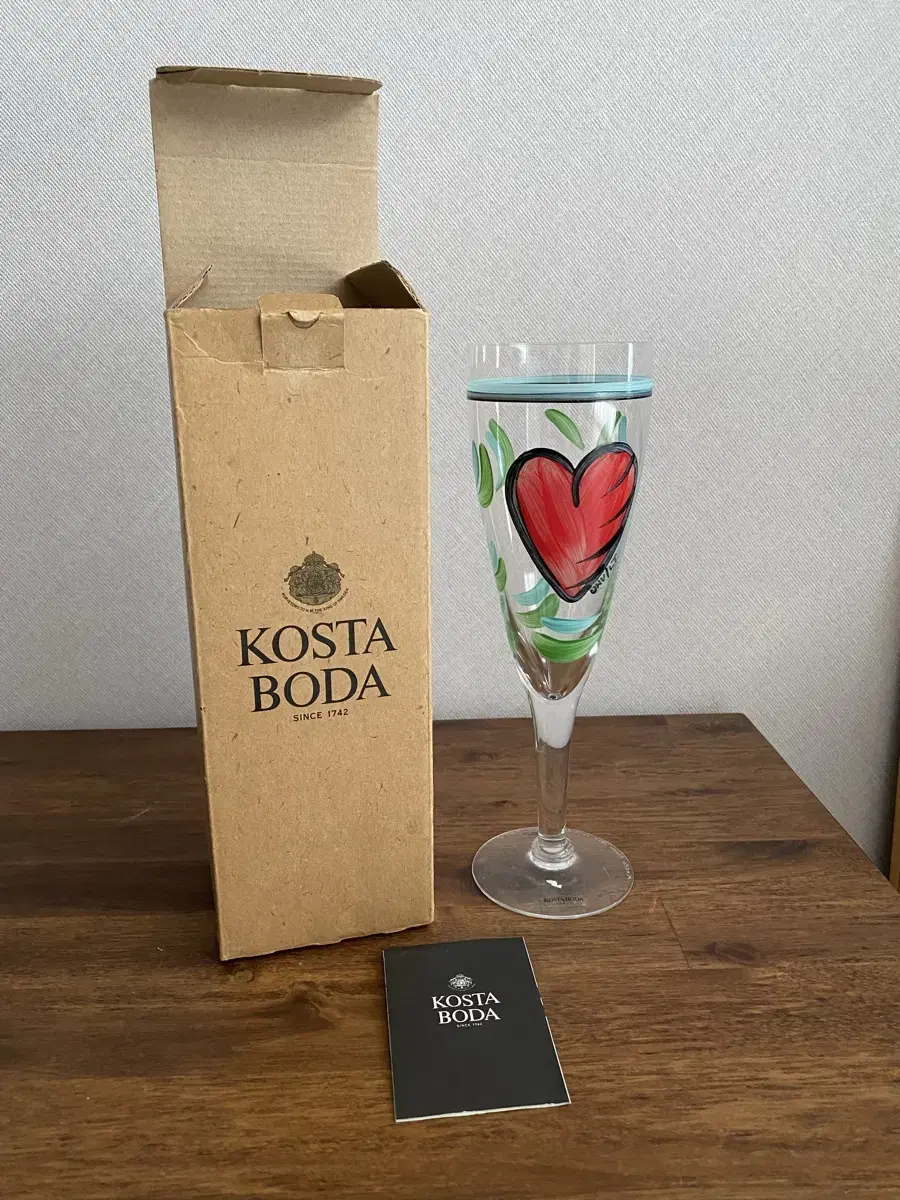 KOSTA BODA <HEART> Beer Glass