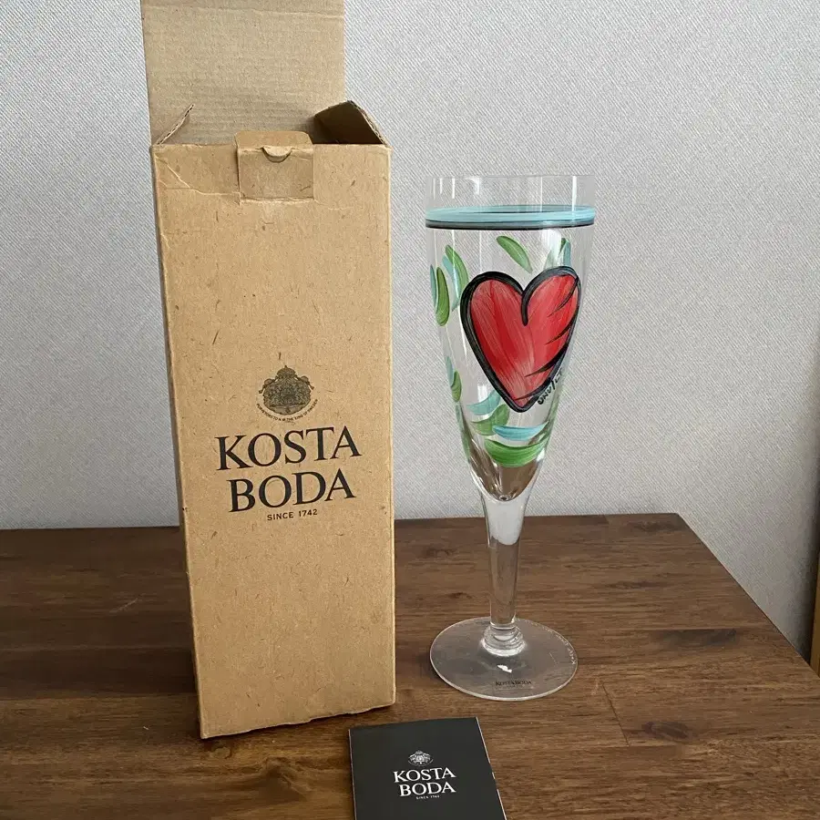 KOSTA BODA <HEART> Beer Glass