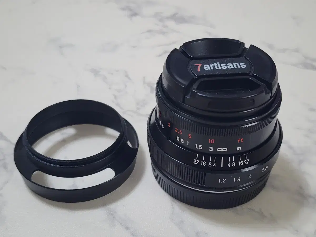 7장인 7artisans 35mm f1.2 소니 e마운트 수동렌즈