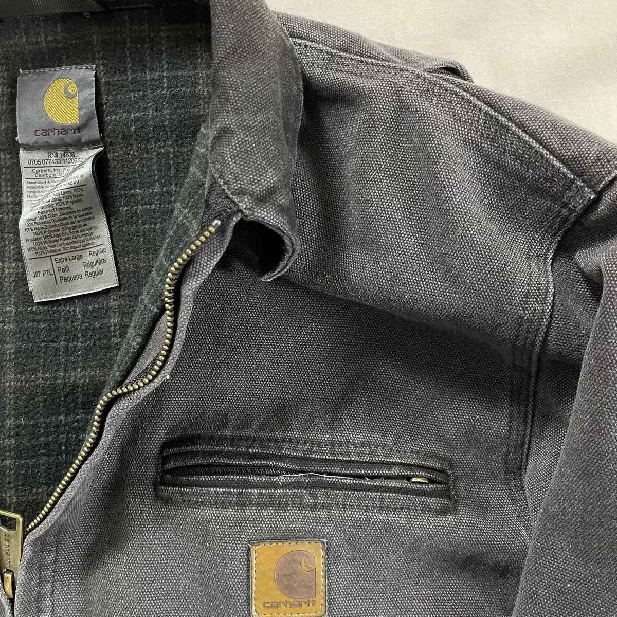 Carhartt 칼하트 디트로이트 자켓 XL