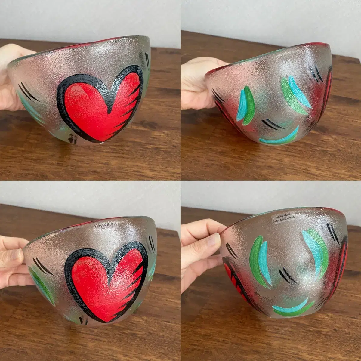 KOSTA BODA <HEART> Glass Bowl 15cm