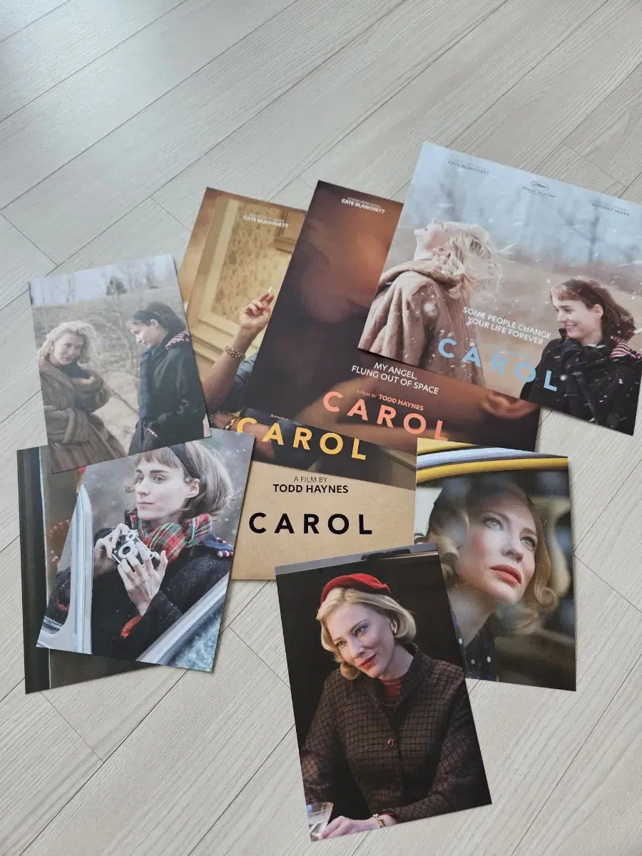 Carol poster postcard CGV Pre-order Benefit