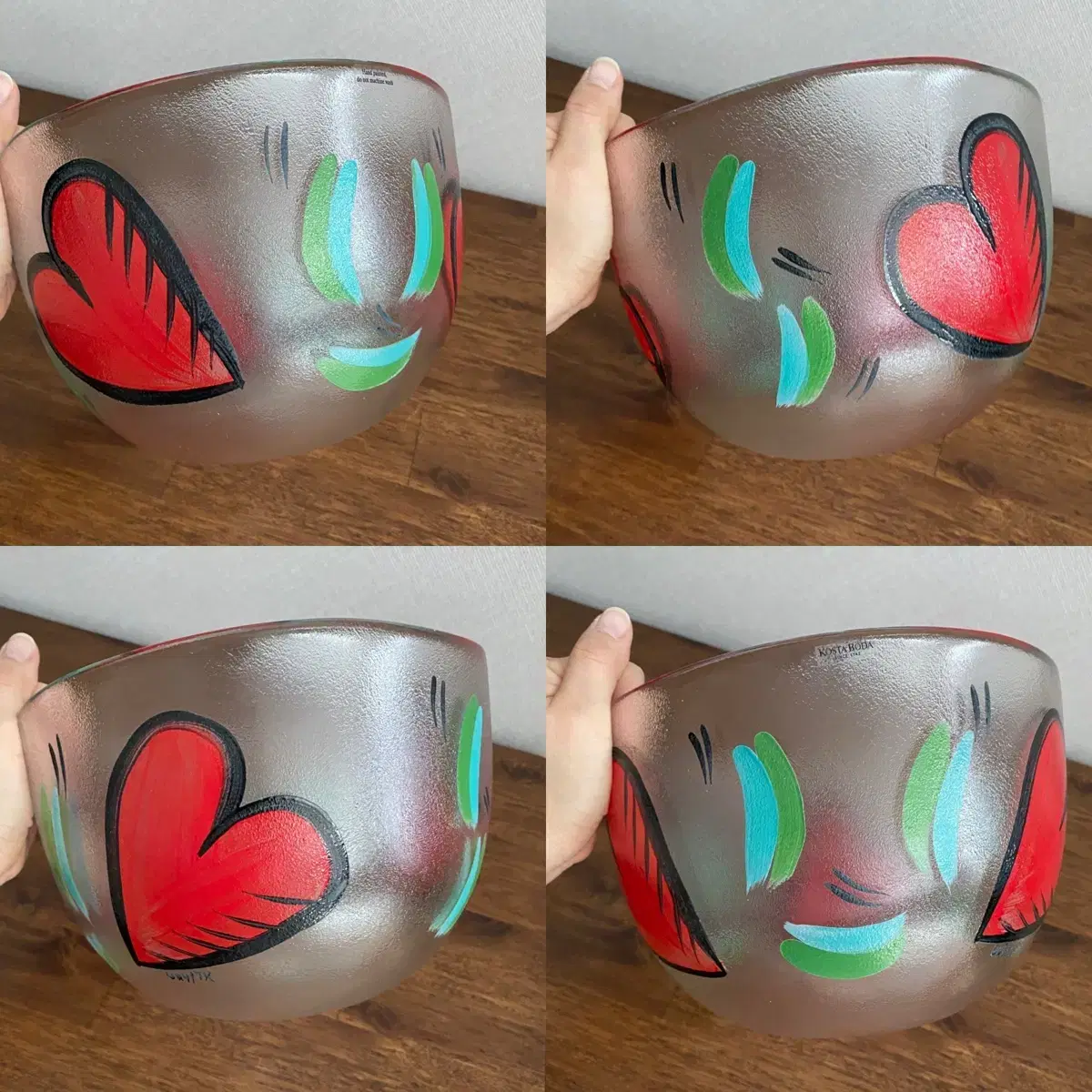 KOSTA BODA <HEART> Glass Bowl 22cm