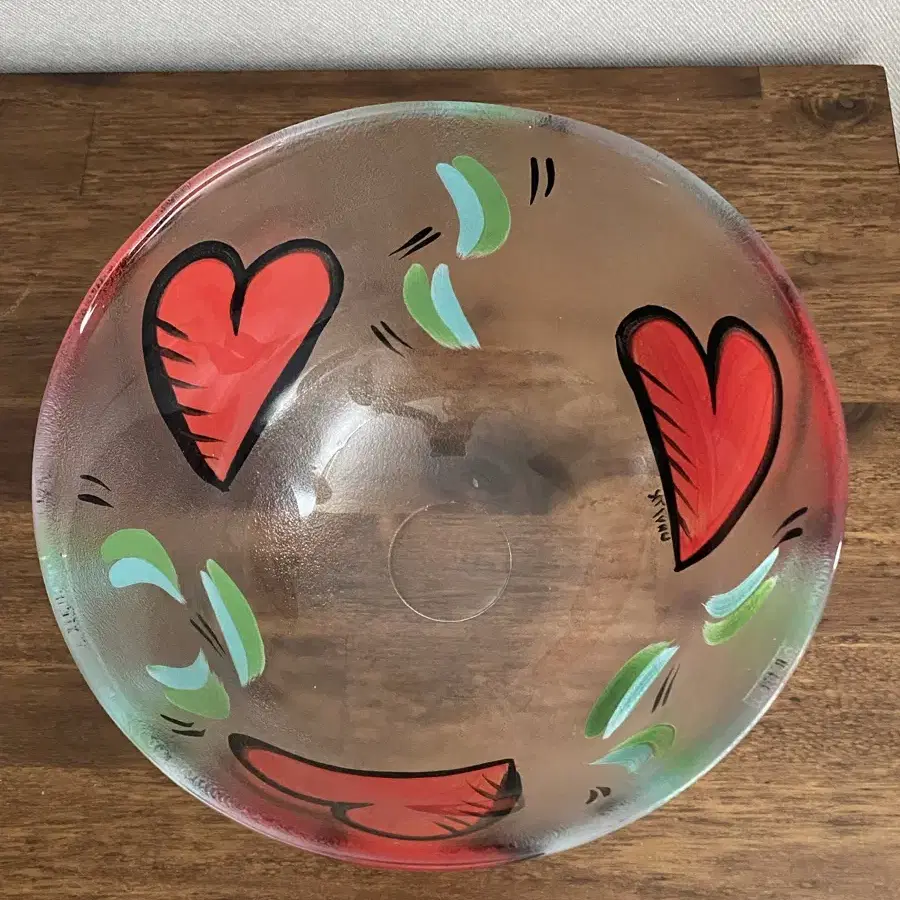 KOSTA BODA <HEART> Glass Bowl 22cm