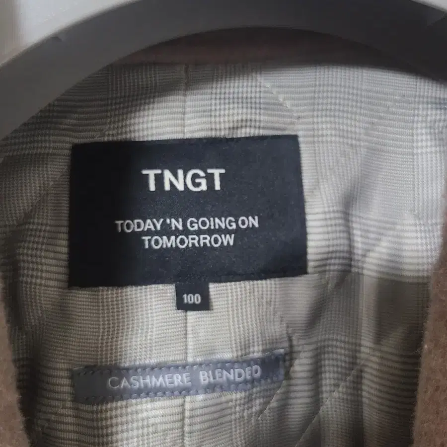 TNGT 더블코트 베이지 100