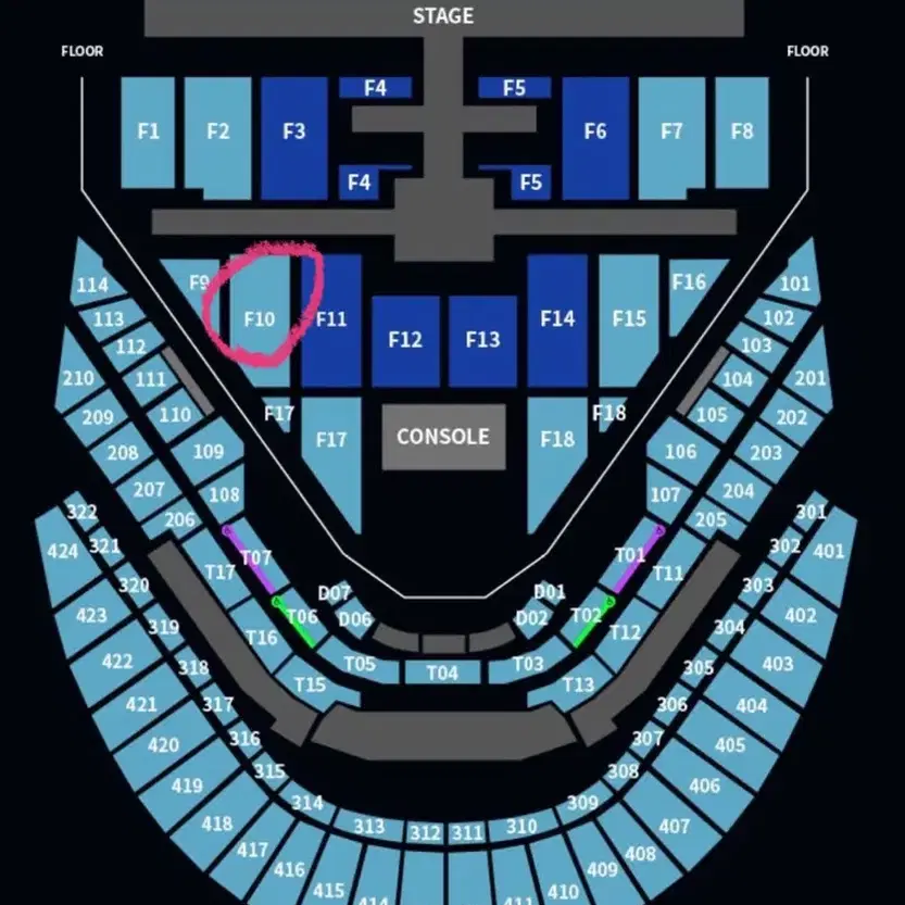 nct127 콘서트 첫콘 f10