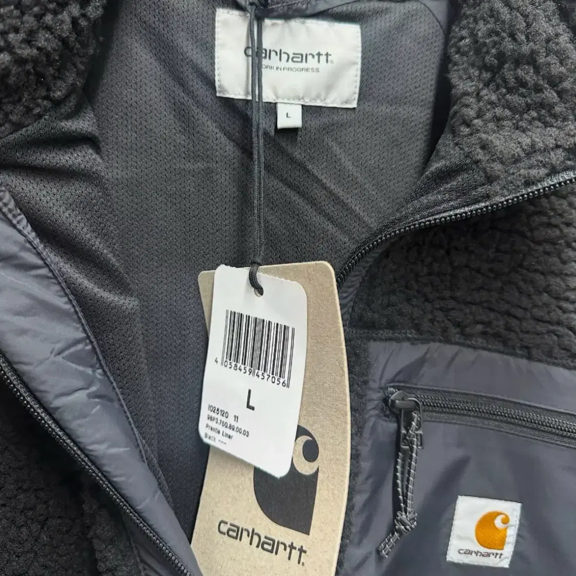 CARHARTT 칼하트WIP 후리스 프렌티스 라이너 플리스 집업