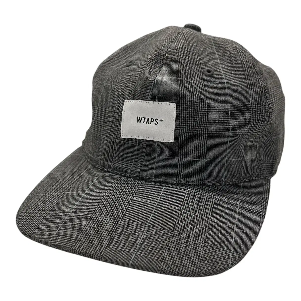 WTAPS 더블탭스 체크 6패널 볼캡 모자