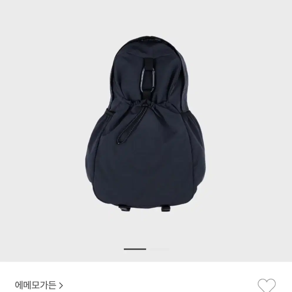 새상품) 에메모가든 백팩 네이비 85