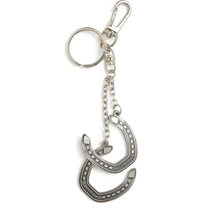 해칭룸X디키즈 Double horse shoes keyring