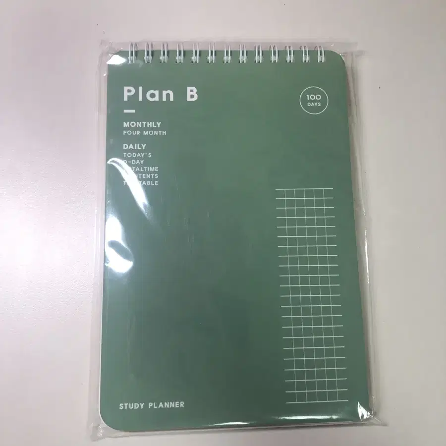 plan B 스터디플래너 민트그린