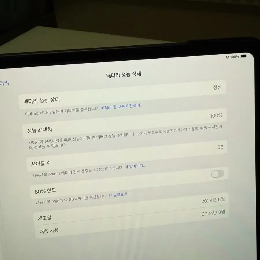 아이패드 프로 13 m4 256wifi 애케플