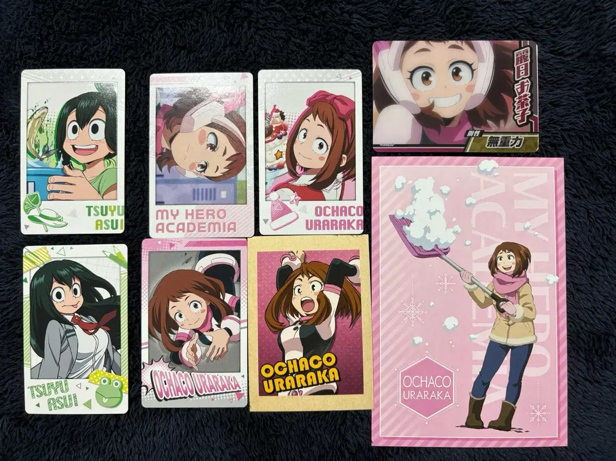 Haroaka uraraka ochako asuitsuu snapmaid postcard kard jiryu goodspa