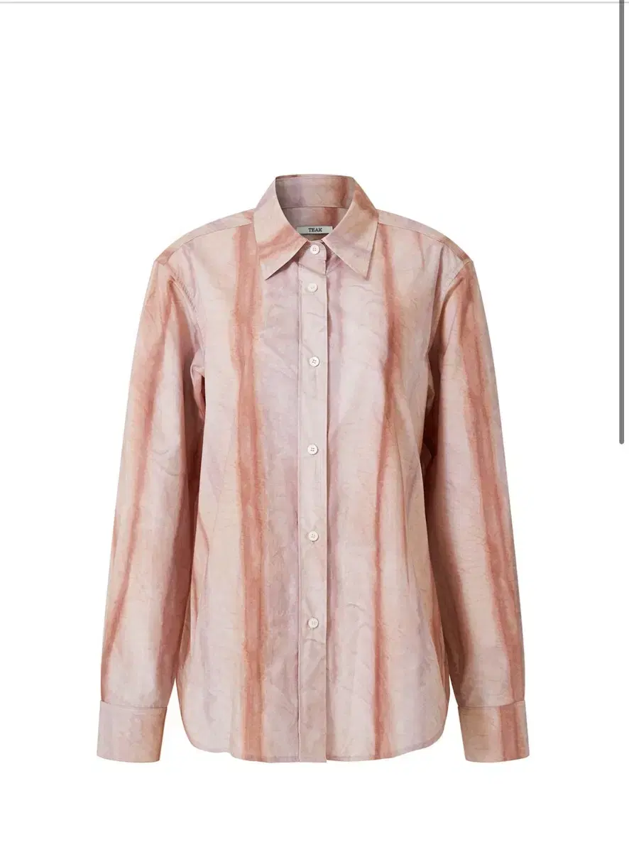 teak COTTON SHIRTS_PERSIMMON PINK