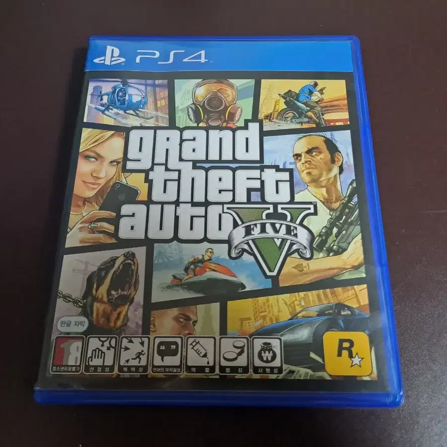 PS4 플스4 GTA 5 정발 한글