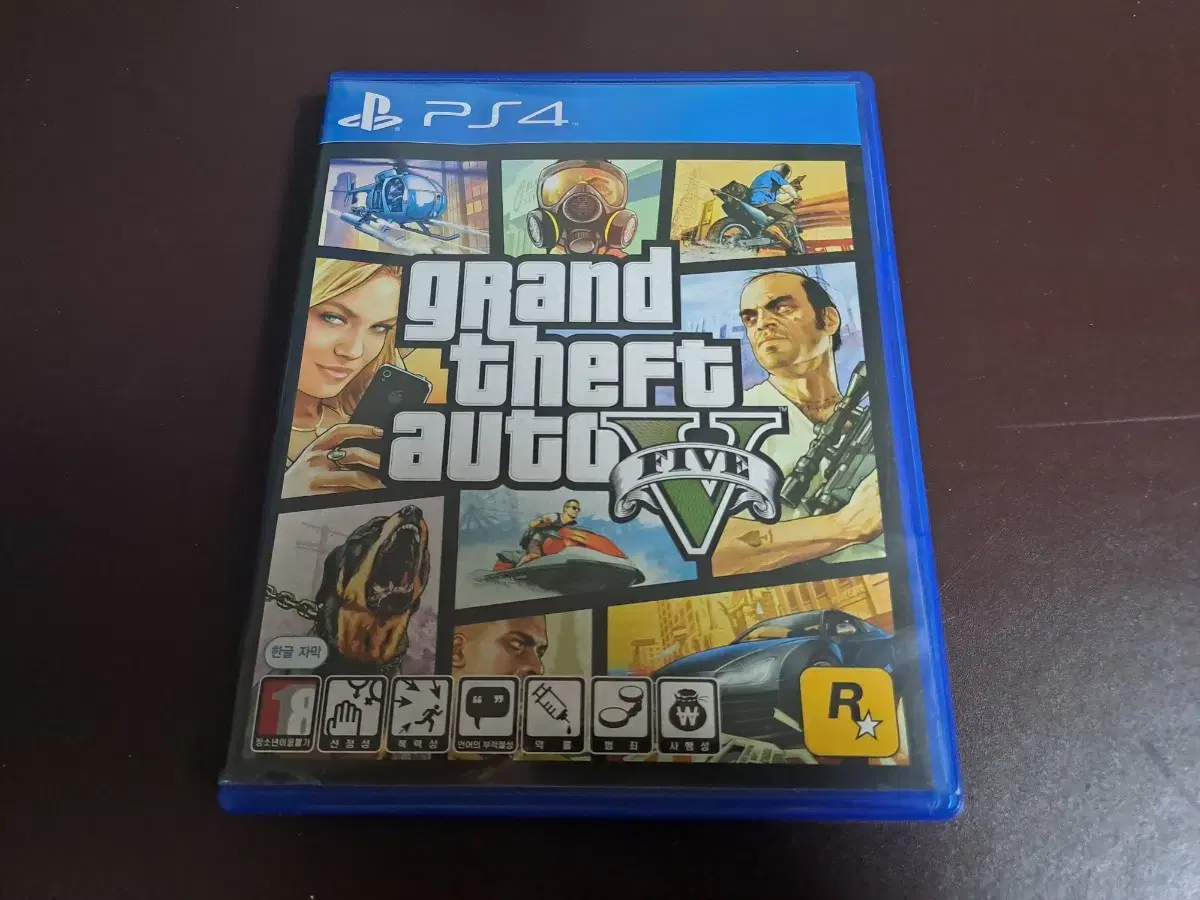 PS4 플스4 GTA 5 정발 한글