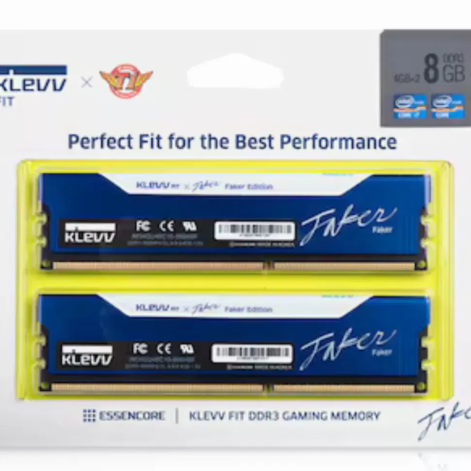 ESSENCORE KLEVV DDR3-1600 CL9 FIT 구매합니다!