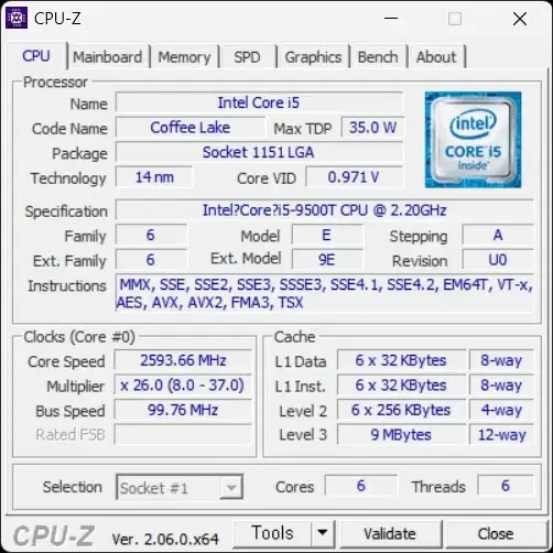 DELL OptiPlex Micro 미니PC (9500T, 윈도우 정품)