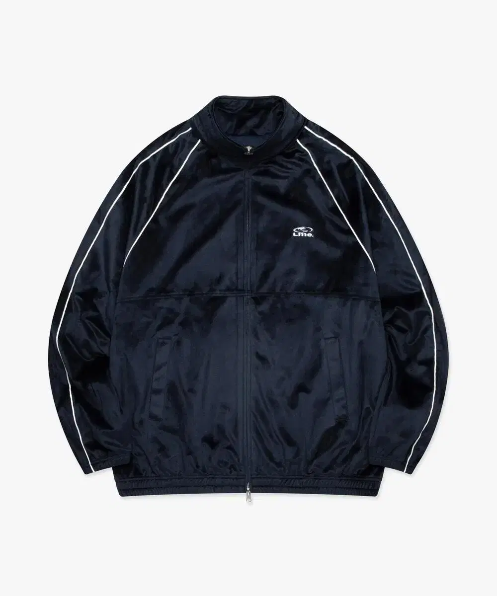 LMC VELOUR PIPING JACKET NAVY