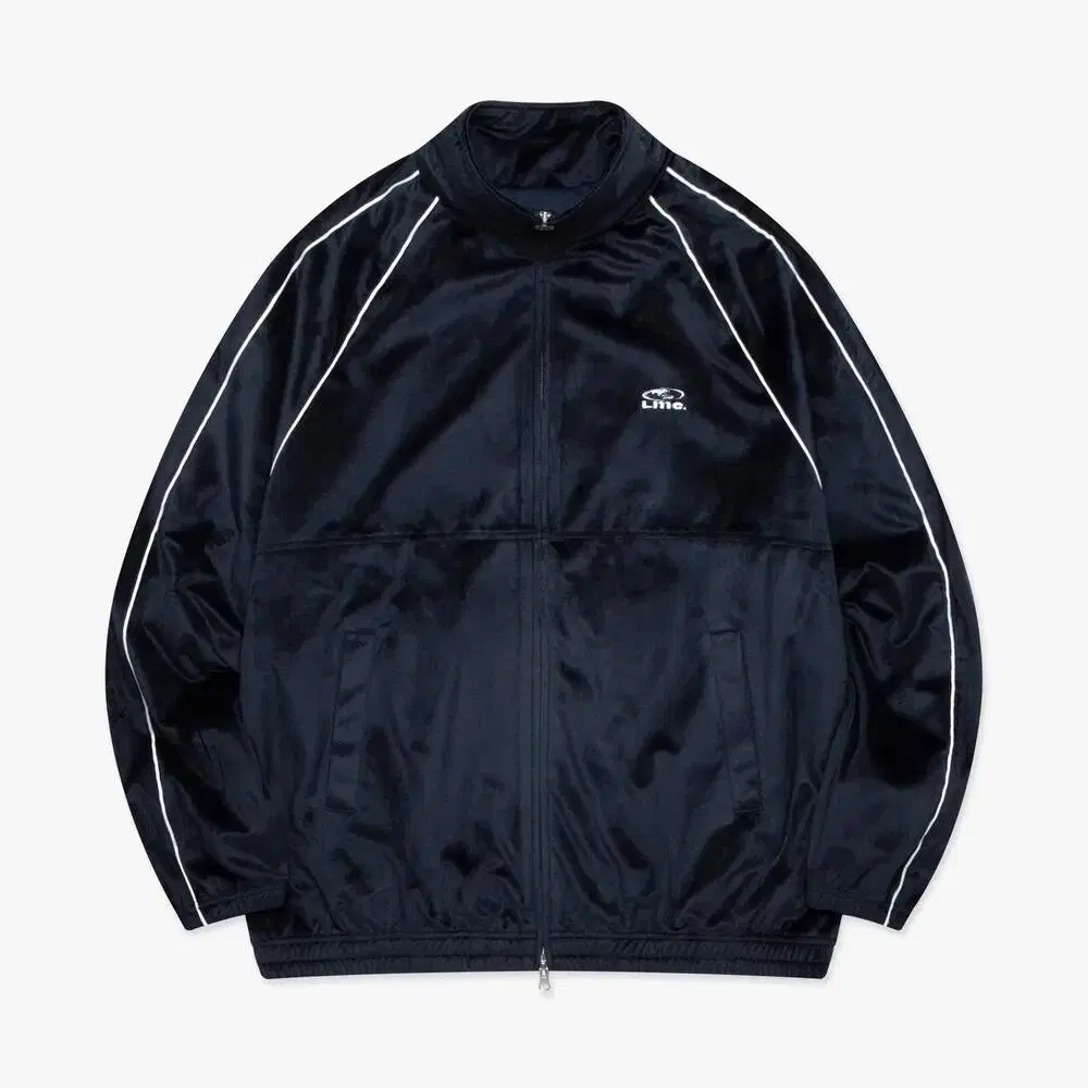 LMC VELOUR PIPING JACKET NAVY