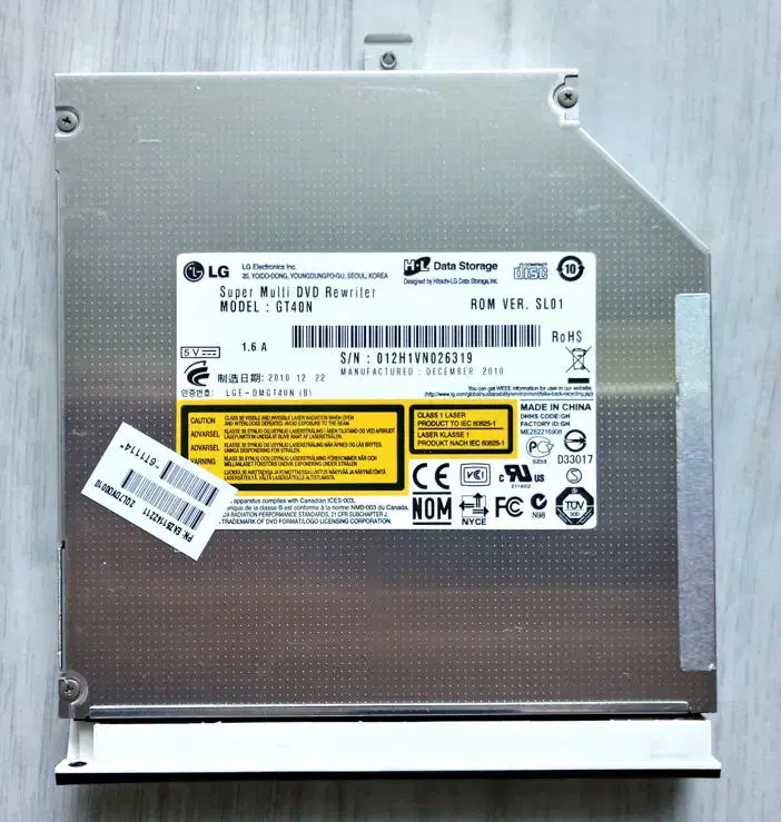 LG GT40N 노트북 DVD-RW ODD