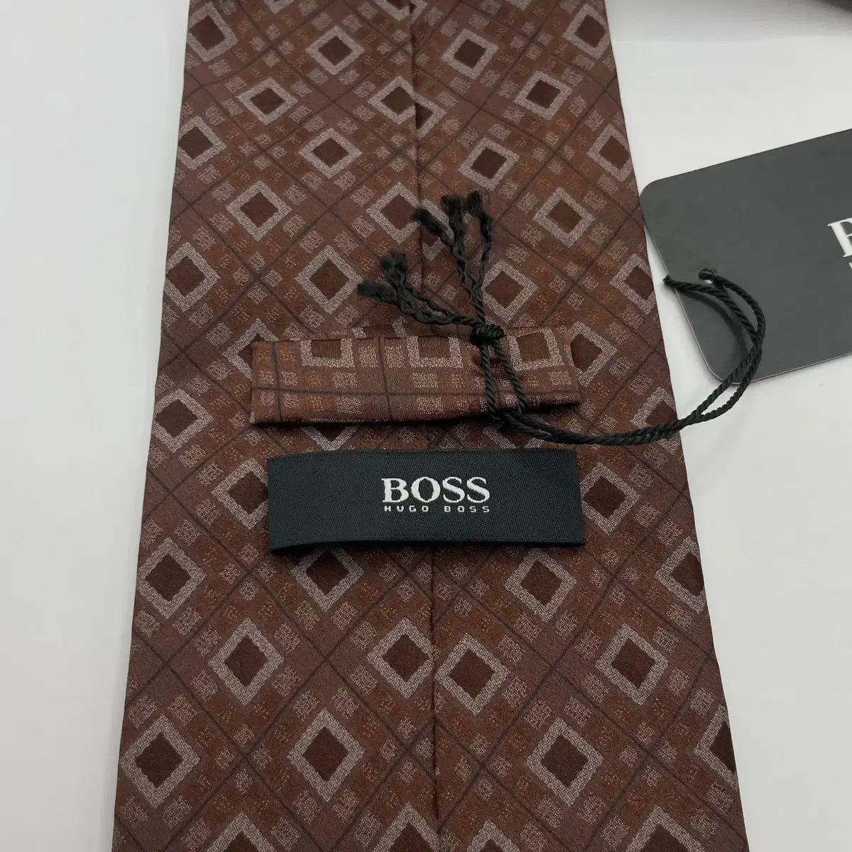 (HUGO BOSS) 휴고 보스 패턴 넥타이 새택