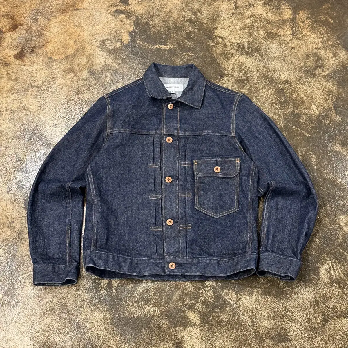 GLOBAL WORK Type1 trucker jacket