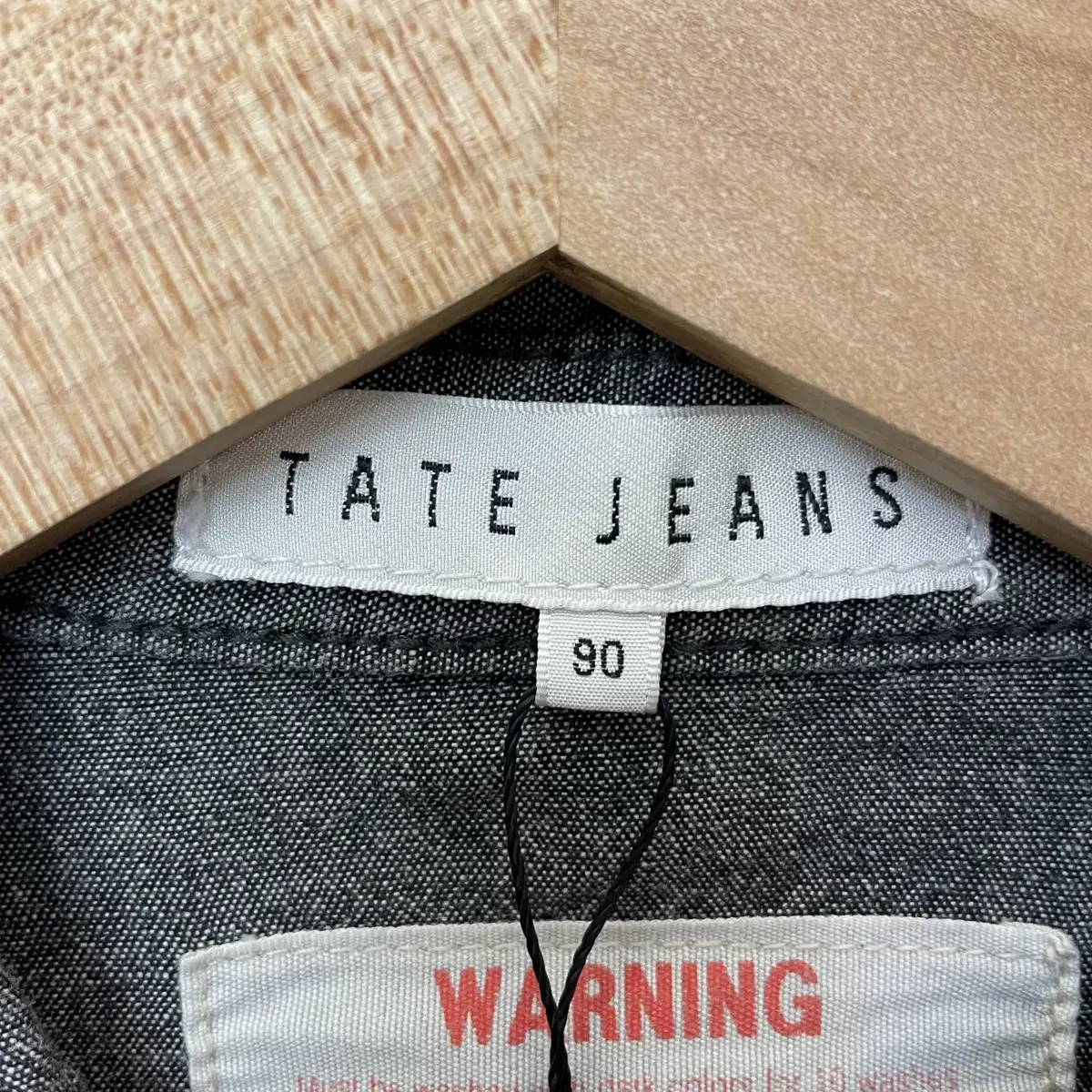 TATE JEANS 투포켓 y2k 긴팔 셔츠 90