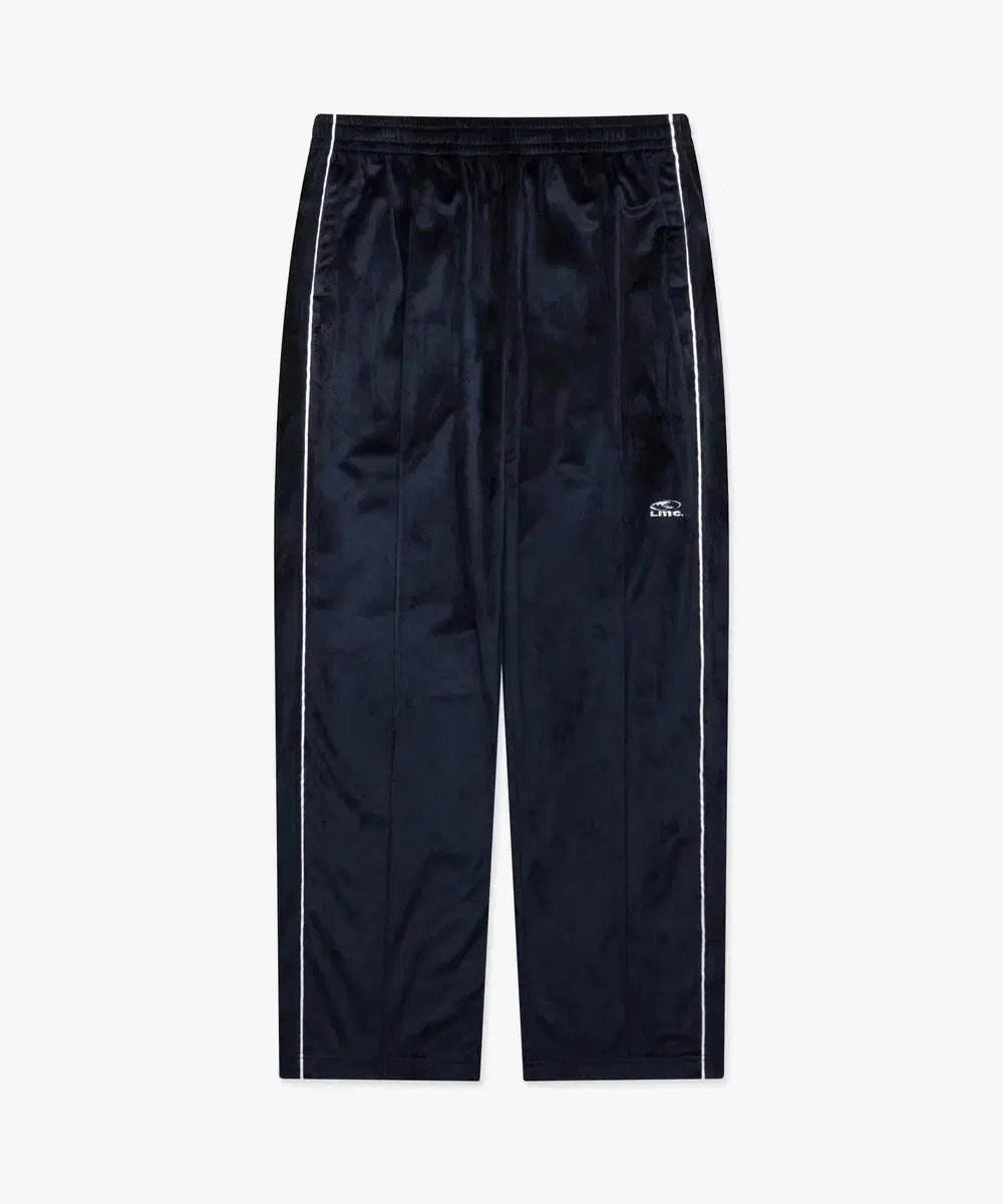 LMC VELOUR PIPING PANTS NAVY