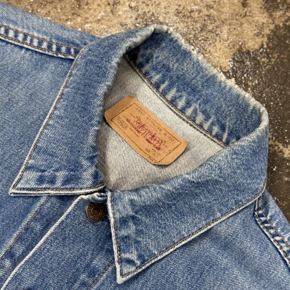 90s LEVIS 70505 Trucker jacket USA