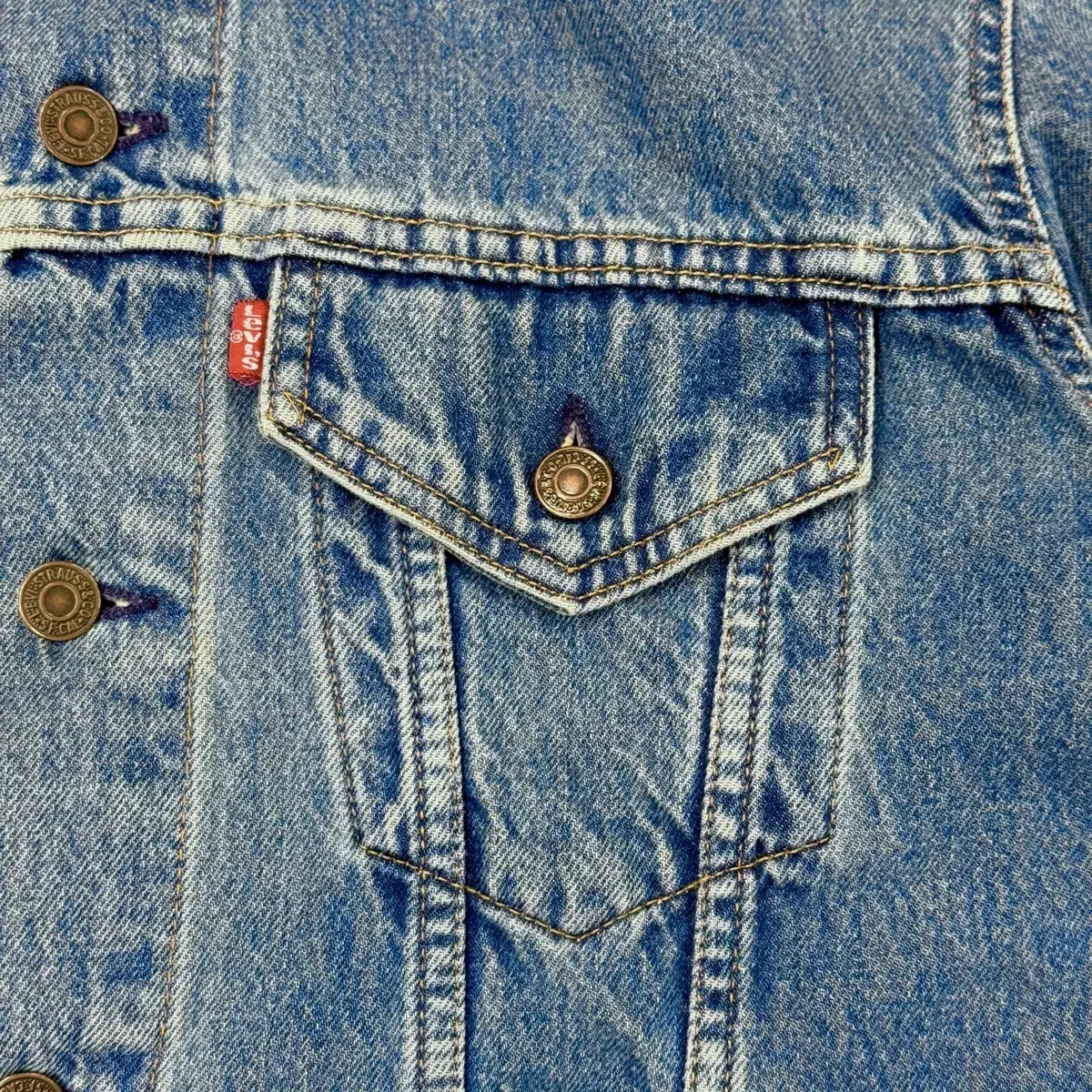 90s LEVIS 70505 Trucker jacket USA