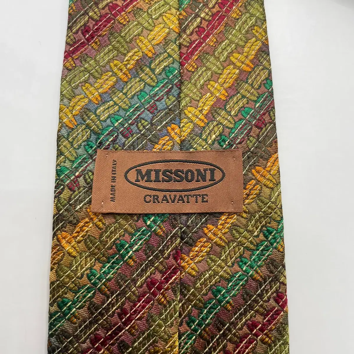 (MISSONI) 미쏘니 패턴 넥타이