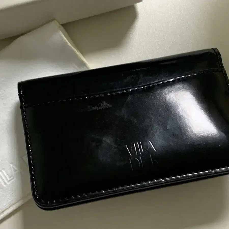 빌라드케이 클래식 미니 지갑 유광 classic mini purse