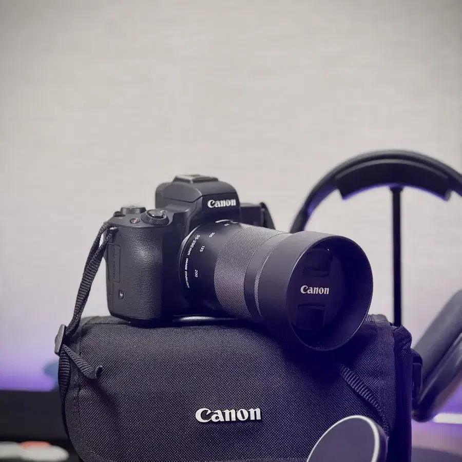 캐논 eos m50 미러리스카메라 판매합니다(풀구성)