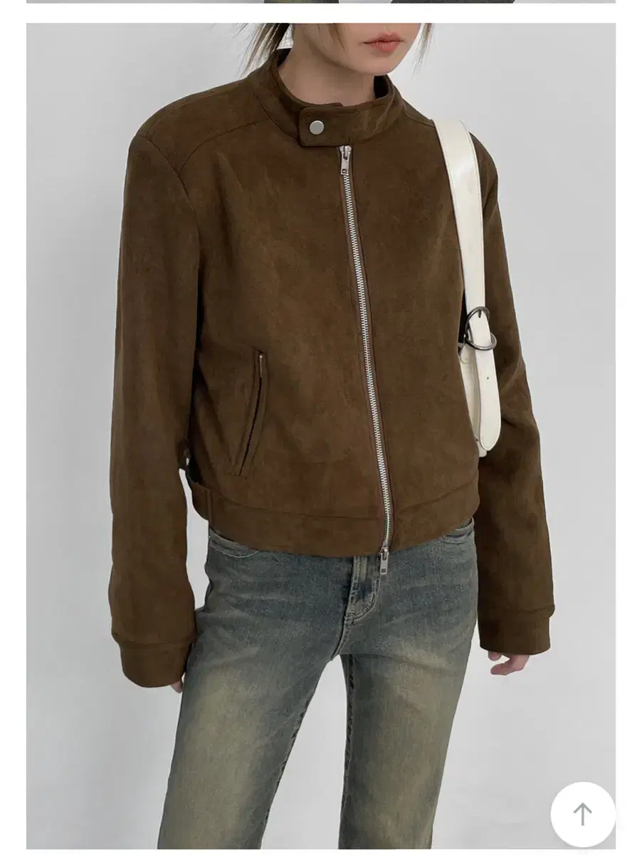 Blacked-up Walnut Suede Jacket