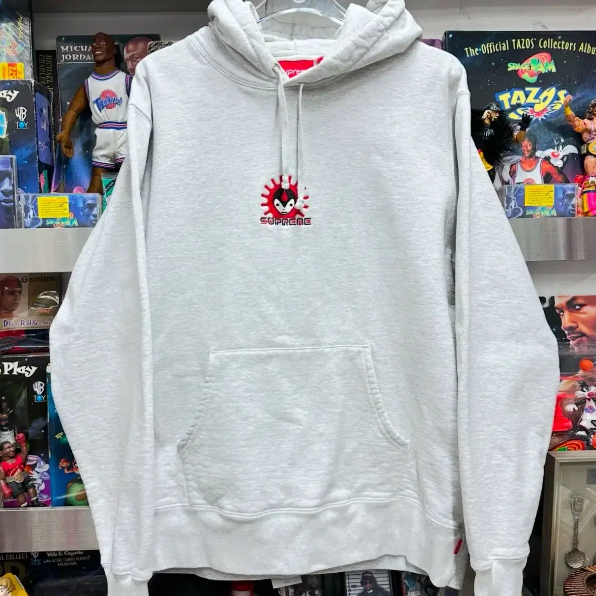 슈프림 SUPREME VAMPIRE HOODIE ASH GREY