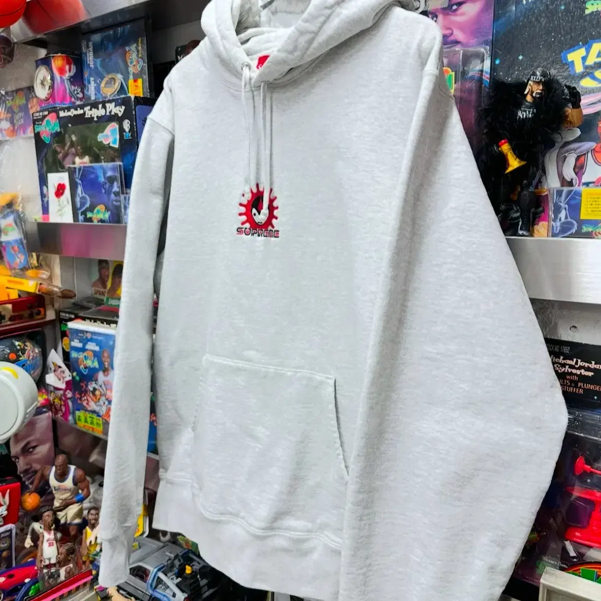 슈프림 SUPREME VAMPIRE HOODIE ASH GREY