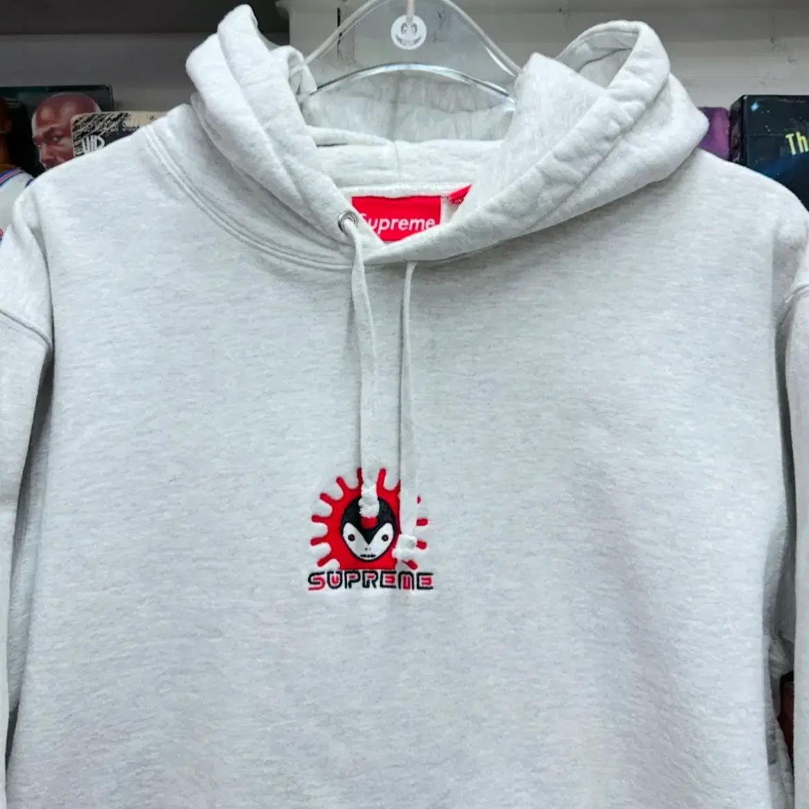 슈프림 SUPREME VAMPIRE HOODIE ASH GREY