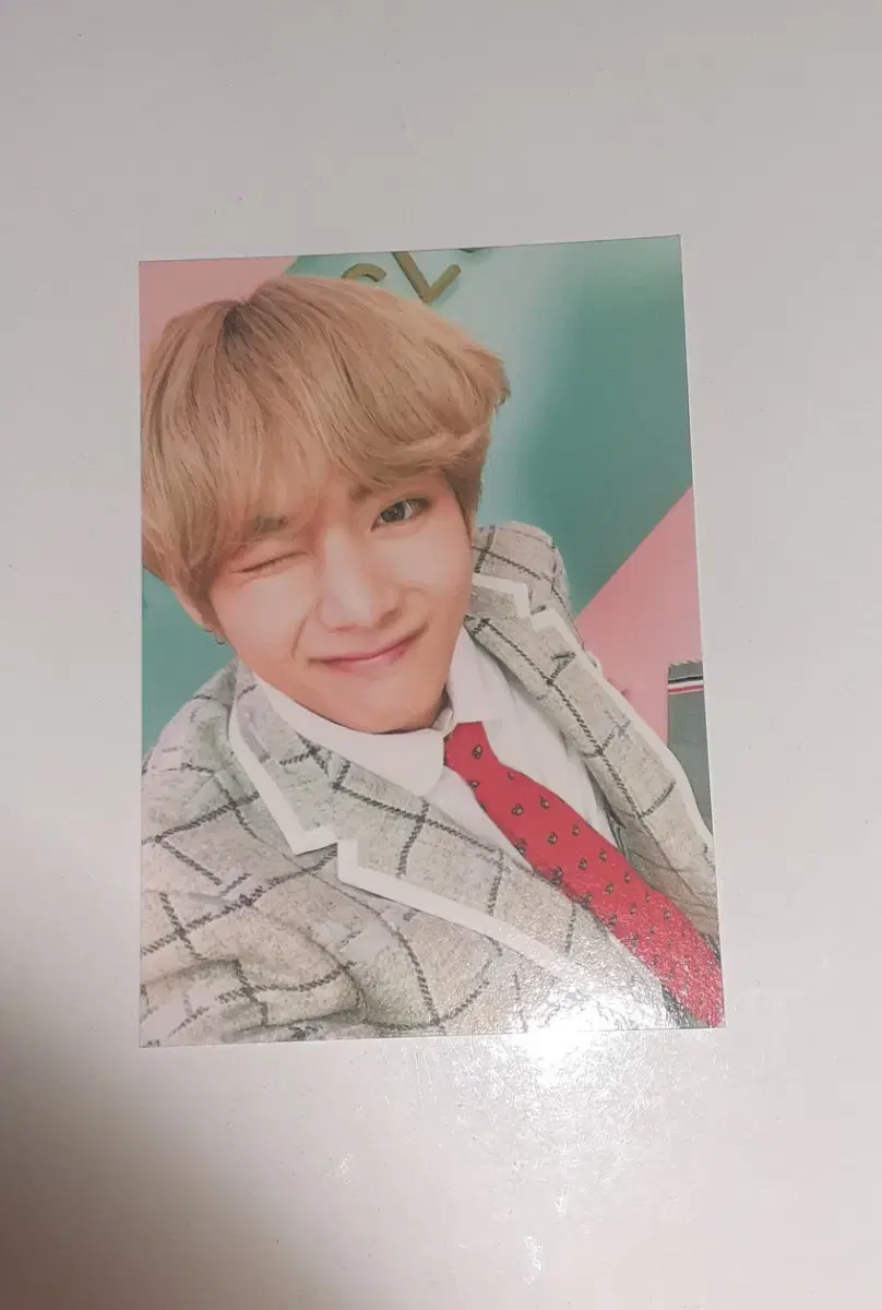 머사터 태형 뷔 방탄 포카 bts