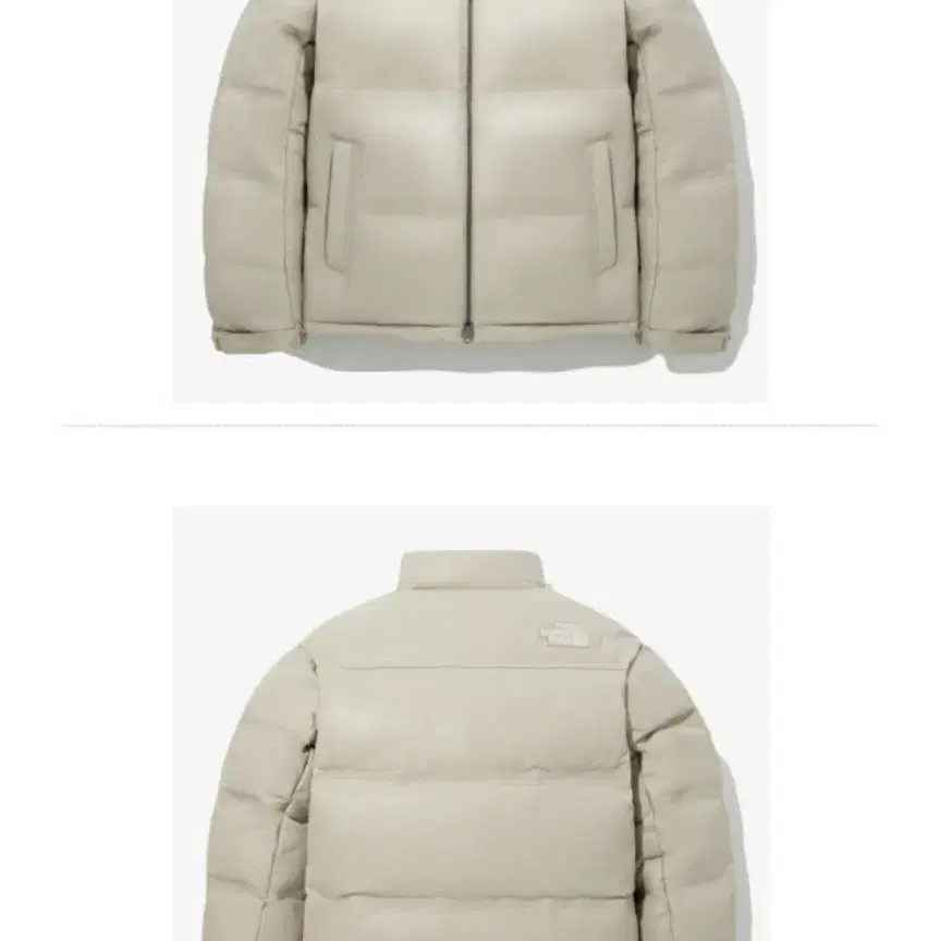 노스페이스 LEATHER NUPTSE DOWN JACKET 100사이즈