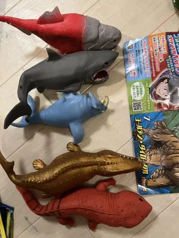 데아고스티니 바다 공룡 5마리