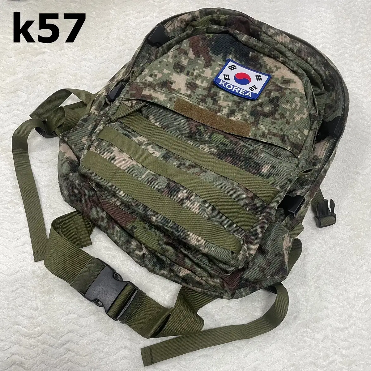 밀리터리 카모 군인 가방 백팩 K57