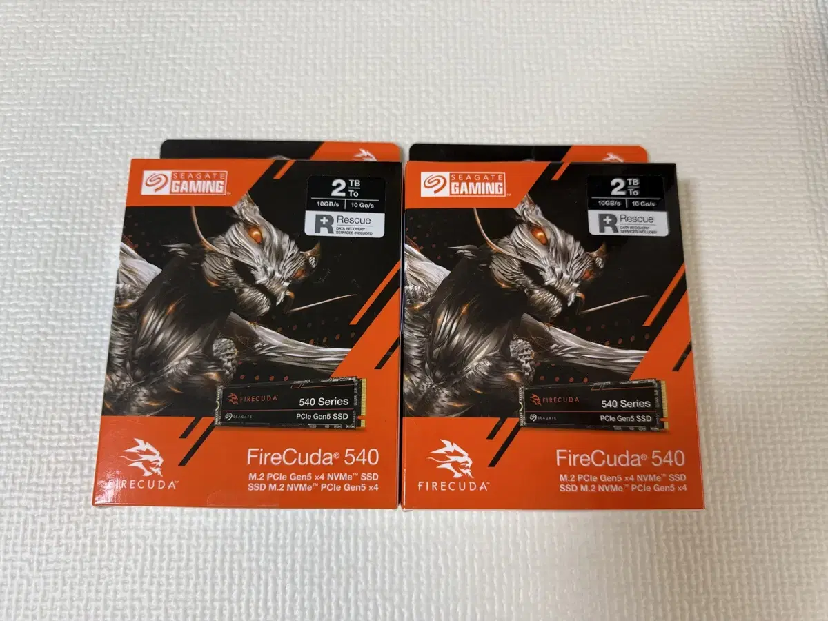 Seagate FireCuda 540 2TB 파이어쿠다 540 미개봉신품